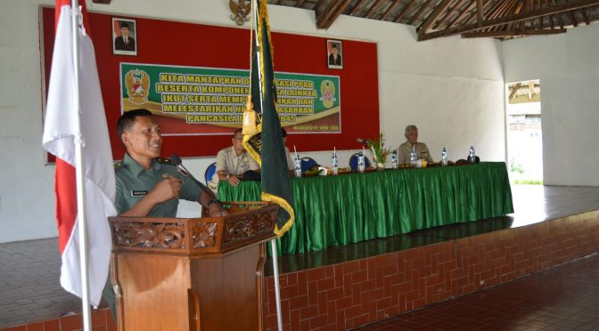 Muscab ersatuan Purnawirawan TNI AD Wilayah Cabang Kabupaten dan Kota Mojokerto