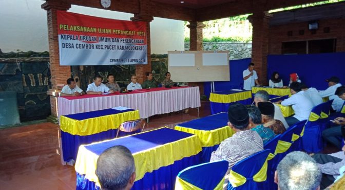 Seleksi Perangkat Desa Cembor