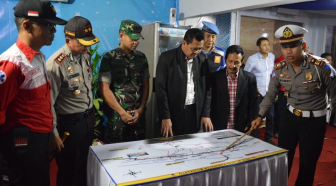 Forkopimda Kab Mojokerto Kompak Siap Melayani dan Amankan Mudik Lebaran