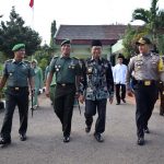 Danrem 082 Kunjungi Kodim Tuban, Disambut Bupati