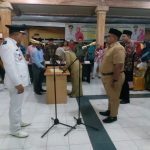 Pelantikan Sekretaris dan Kaur Keuangan Desa Ngoro Disaksikan 100 Orang