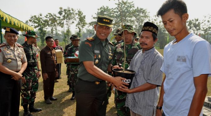 Gol Program TMMD Tingkatkan Kesejahteraan Masyarakat