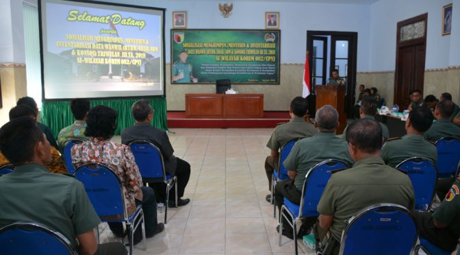 Sosialisasi Perlawanan Wilayah, Dukung Pertahanan Semesta
