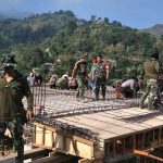 Satgas TMMD Kebut Pembangunan Pendopo dan Balai Desa Jembul