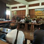 Konferensi Kades Kec Trawas Dihadiri Danramil Bersama Forpimka