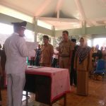 Kades Gedangan Melantik 3 Perangkat Desa Dihadiri Danramil 0815/13 Kutorejo