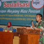 Pembekalan Pra Pensiun Bagi Prajurit Korem 082 CPYJ