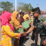 TMMD 2018 Bojonegoro Bantu Buku Bacaan