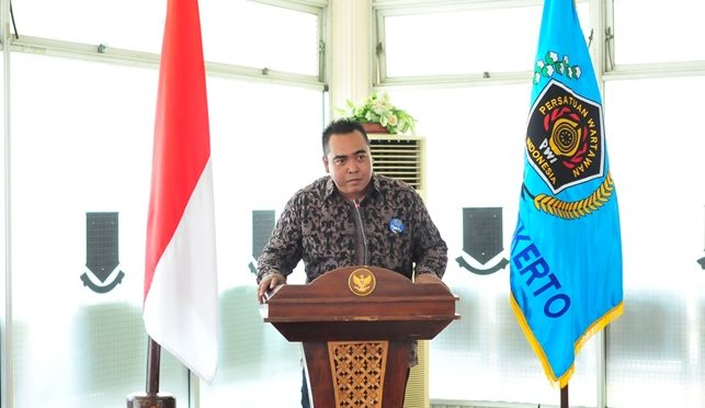Pelantikan PWI Mojokerto