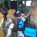 1.412 Siswa di Desa Peterongan Kec. Bangsal Diimunisasi Difteri