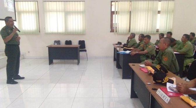 Linmas Harus Peka Menjaga Kondisi Lingkungan Tetap Kodusif