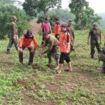 Cegah Erosi di Lereng Gunung Penanggungan Kodim 0815 Mojokerto Tanam 3.500 Pohon