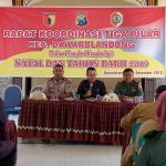 Rakor Pam Natal dan Tahun Baru, Camat Dawarblandong Ingatkan Bayar PBB