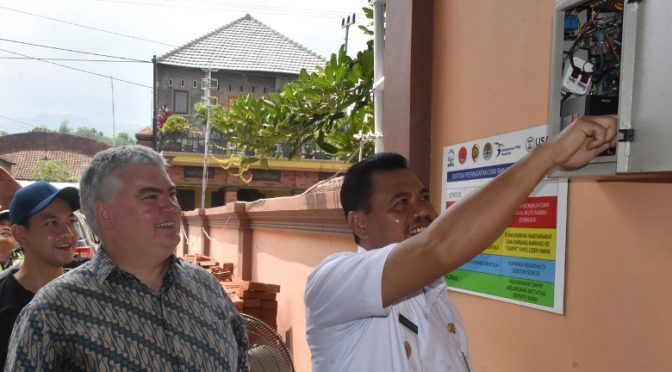 Sistem Peringatan Dini Banjir Dipasang di Mojokerto