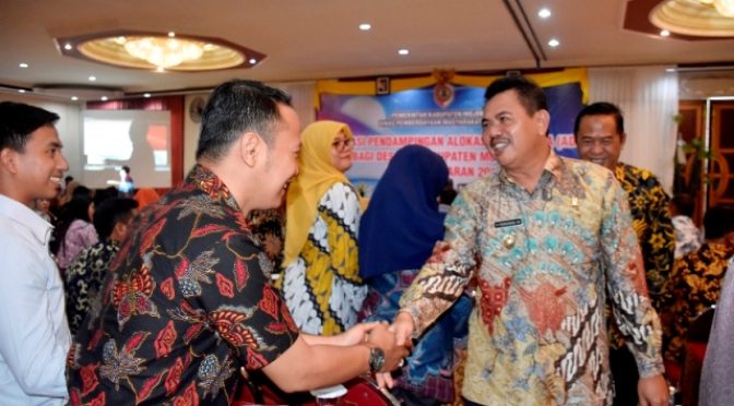 ADD 2019 Kabupaten Mojokerto Rp 122 Miliar, Naik 14 Persen