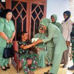 Persit Kodim Bojonegoro Beri Santunan Tali Asih ke Anggota