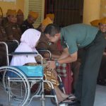 Dandim 0815 Mojokerto Ajak Veteran Tetap Semangat Jaga NKRI