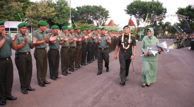 Danrem 082 CPYJ Berganti, Kolonel Arm Rully Pejabat yang Baru