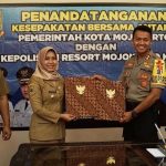 Wali Kota Ning Ita teken MoU Jalin Sinergi dengan Polresta Mojokerto