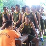 Jelang Kenaikan Pangkat, Personel Kodim 0815 Ikuti Tes Kesehatan