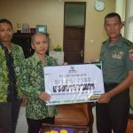 TMMD 104 Kodim Tuban Dapat Bantuan Dana Baznas Rp 50 Juta