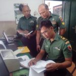Verifikasi Jelang Mutasi Jabatan Danramil Pralon dan Ngoro