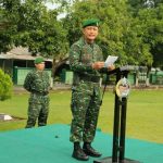 Danrem 082/CPYJ Irup Tujuh Belasan Bacakan Amanat Kasad