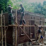 jurit TNI Juga Menguasai Pertukangan Bangunan Rumah