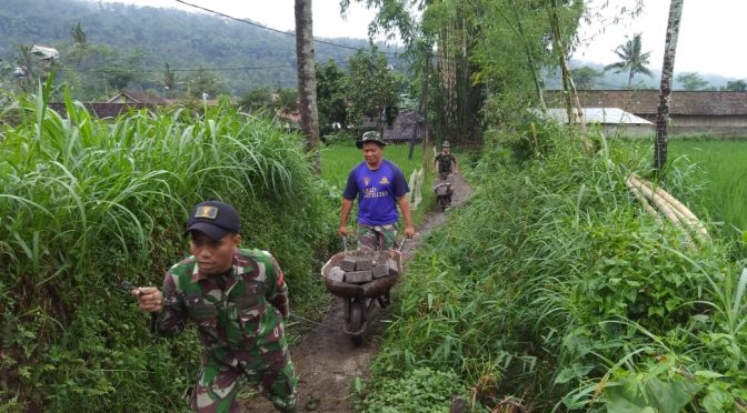 TMMD 104 Kodim 0824/Jember Bangun Mushola di Daerah Terisolir