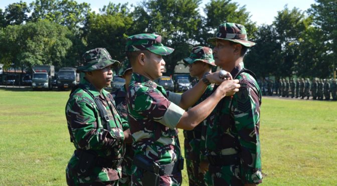 Ada Pesan Dandim 0815 Mojokerto untuk Personel Latihan Tehnis Teritorial