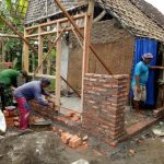 Kodim 0815/Mojokerto Renovasi 32 Rumah di Kecamatan Pungging