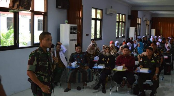 Dandim 0815 Mojokerto Bekali Wasbang Forum Pembaruan Kebangsaan