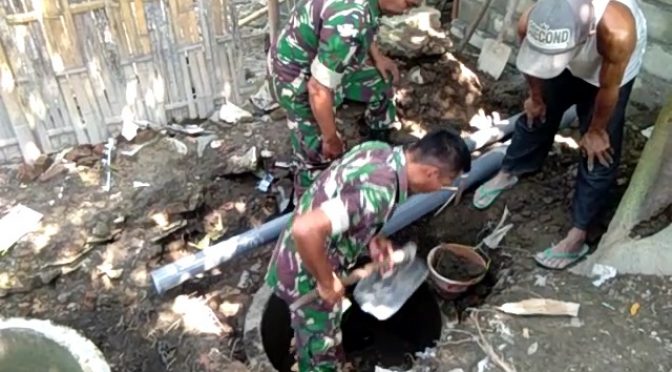 Melalui Jambanisasi, Kodim Kediri Ajak Masyarakat Hidup Sehat 