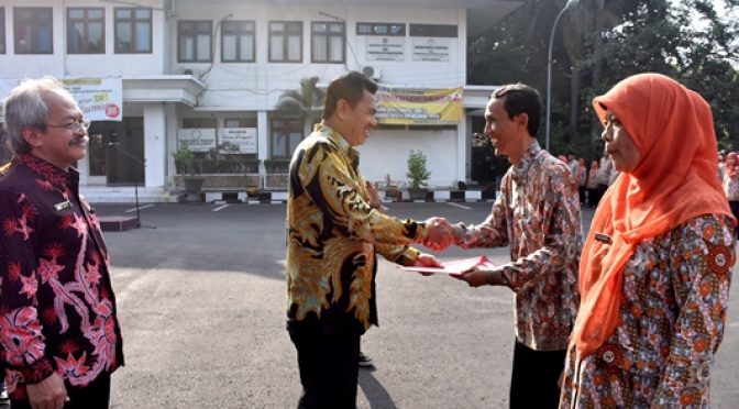 PNS Pemkab Mojokerto Naik Pangkat