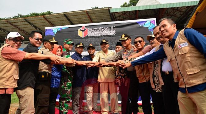 Bawaslu Mojokerto Gelar Apel Siaga Pengawasan Masa Tenang