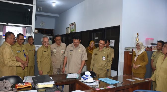Wakil Bupati Mojokerto Sidak Pelayanan Kerja