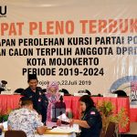 KPU Kota Mojokerto Tetapkan 25 Anggota DPRD Terpilih