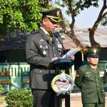 Upacara HUT ke 74 TNI