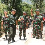 Kadispenad Tinjau TMMD ke-106 di Jombang
