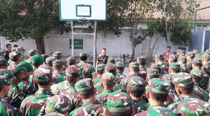 Danrem 082/CPYJ Bekali Mental 152 Personel Baru