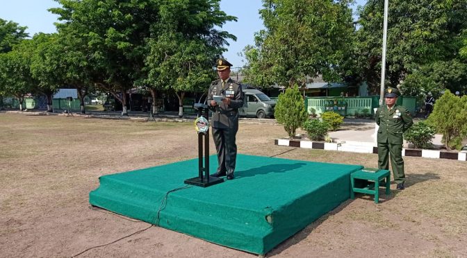 Kasrem 082/CPYJ Pimpin Upacara Peringatan Hari Pahlawan