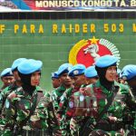 Tentara-Tentara Cantik Divisi 2 Kostrad Jadi Pasukan Garuda di Kongo