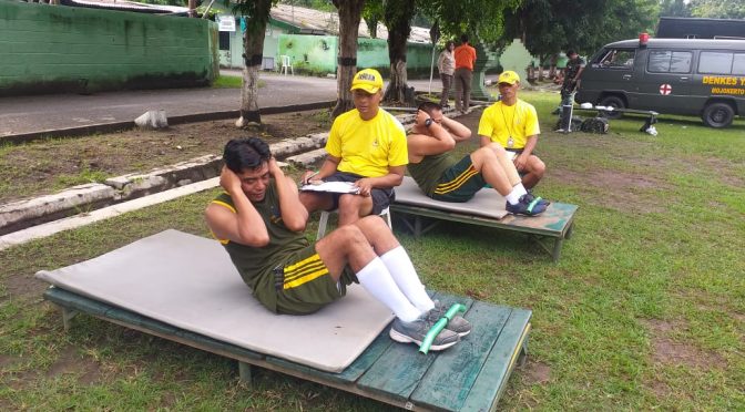 Diusulkan Naik Pangkat, 58 Personel Kodim 0815 Mojokerto Ikuti Test Seperti Ini