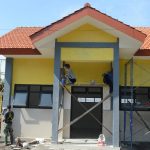 Kejar Target Renovasi Perpustakaan SDN Mojolebak