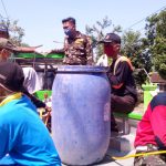 Warga Desa Beratkulon Kompak Tangkal Penyebaran Virus Corona