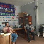 PKL Majapahit Kembali Datangi Posko Pengaduan Covid-19 PWI Mojokerto