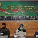 Gandeng Korem 082/CPYJ Dinkes Kota Mojokerto Sosialisasi KB Kesehatan