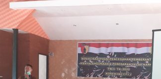 Cegah Penyalagunaan Narkoba di Lingkungan TNI, Korem 082/CPYJ Sosialisasi P4GN