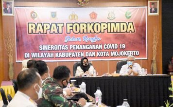 Pemkab dan Pemkot Mojokerto Bersatu Lawan Pandemi Covid-19