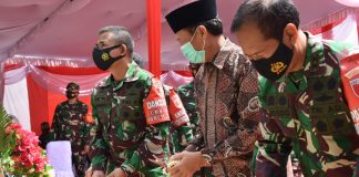Peresmian Koramil 0811/20 Tuban Dihadiri Pangdam Didampingi Danrem 082/CPYJ